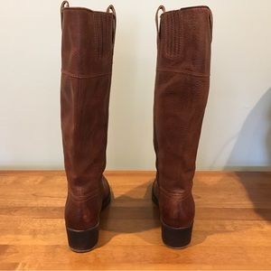 Lucky brand tall leather riding boots